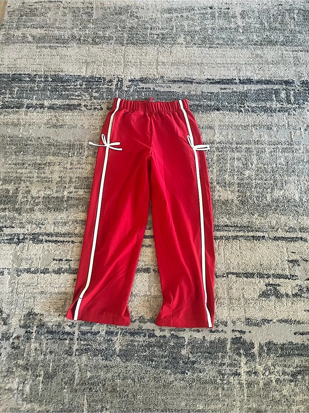 all in motion Red Track Pants Size Medium Like New